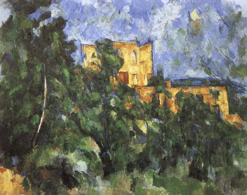 zwarte kasteel, Paul Cezanne